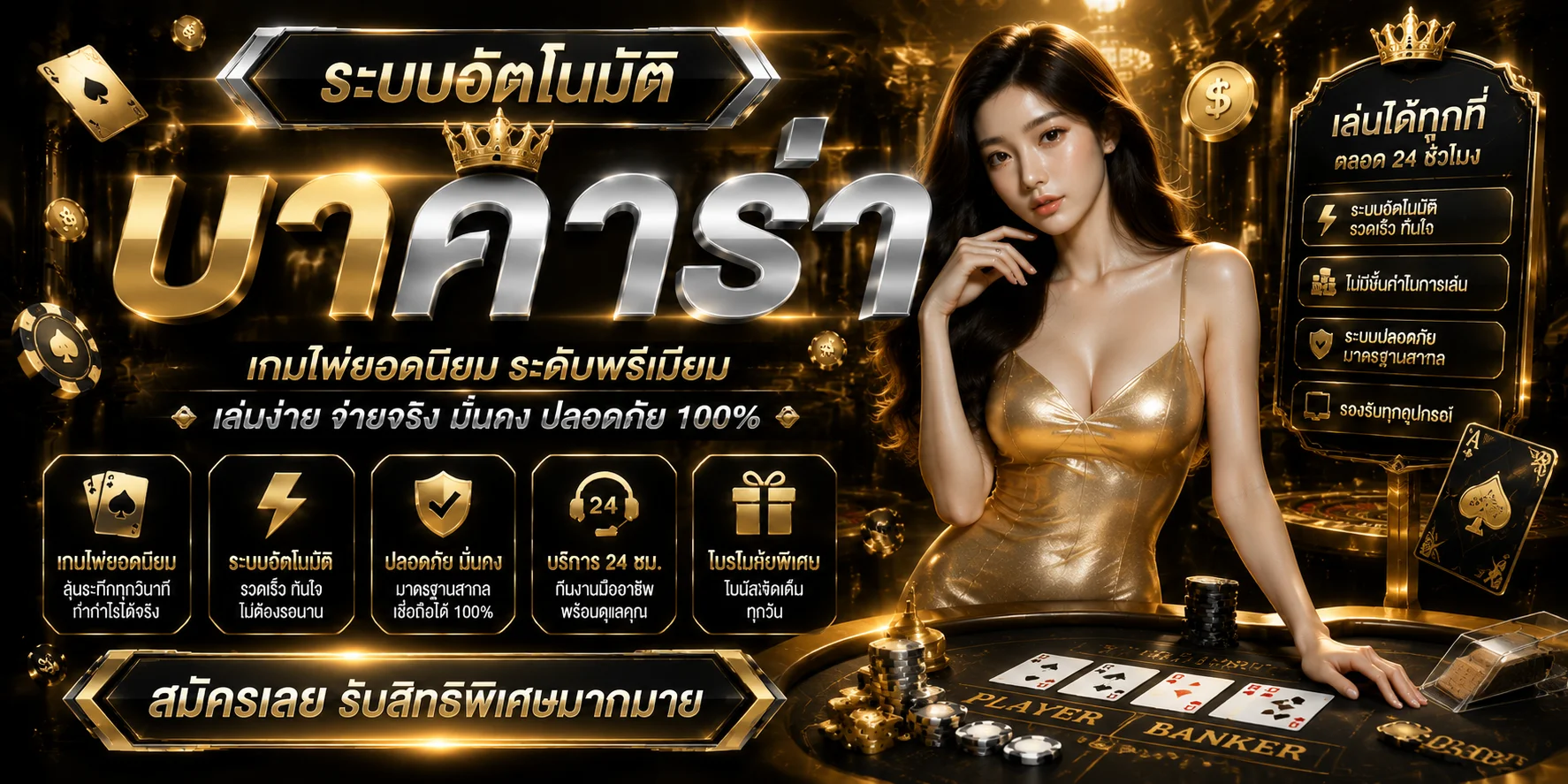 คาสิโนสดและบาคาร่าออนไลน์ครบทุกค่ายบน G2G222